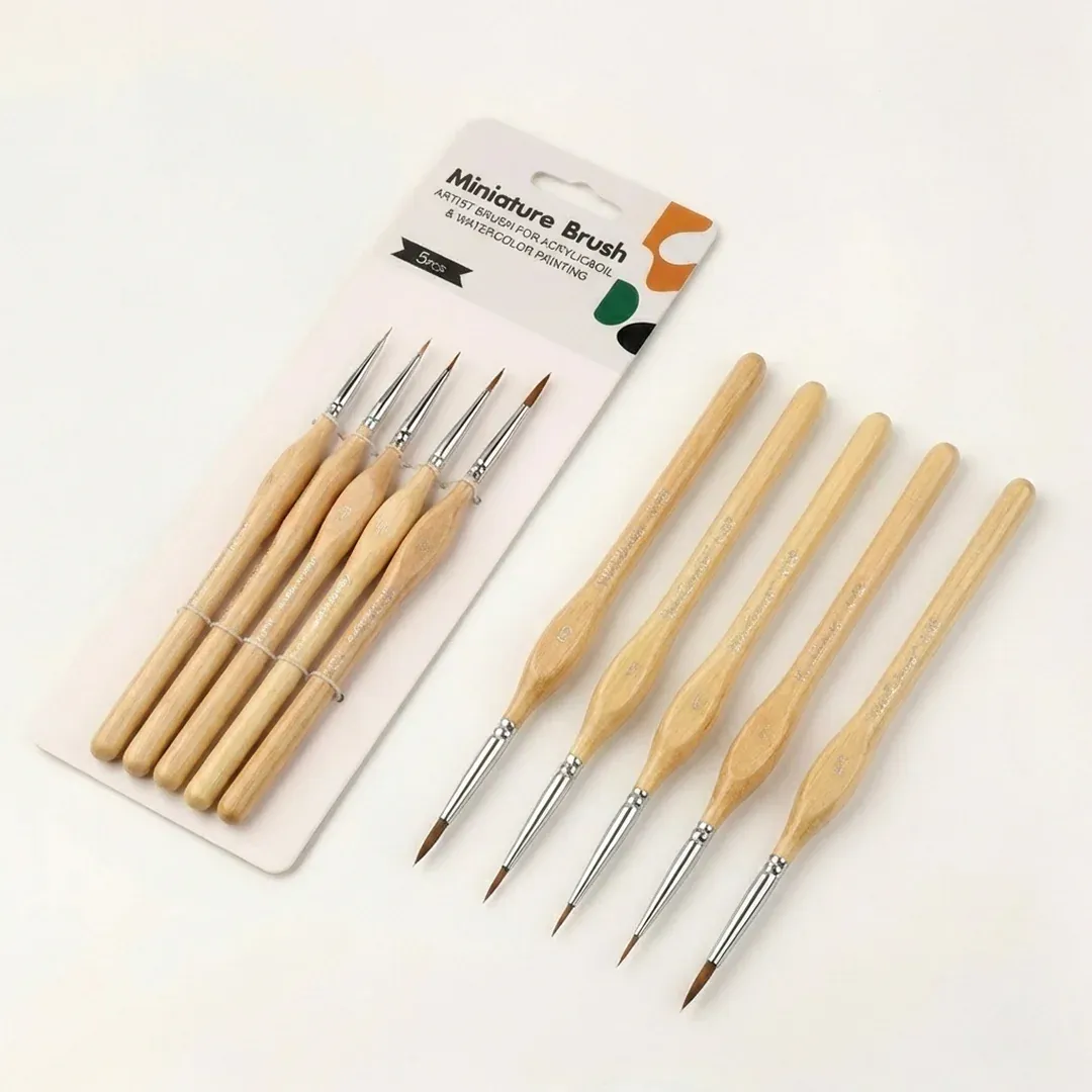 Detailpinsel-Set für feine Malarbeiten - Image 5