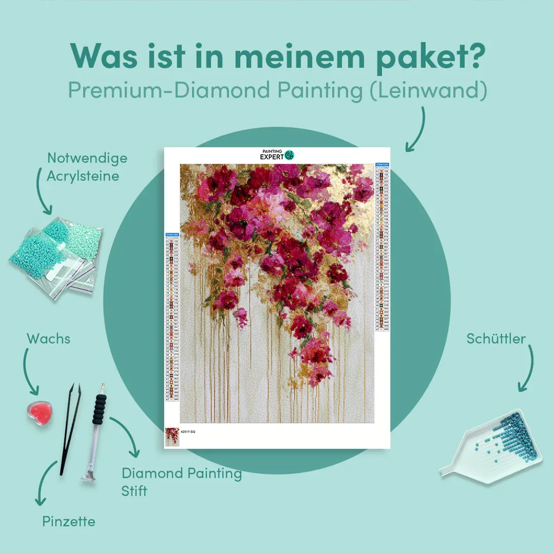 Diamond Painting Blühende Morgendämmerung - Image 6