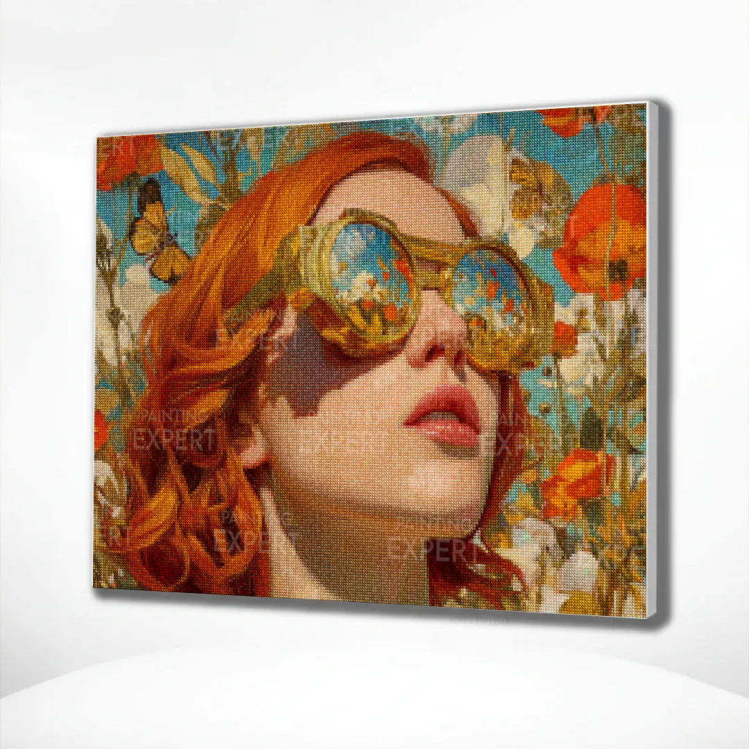 Diamond Painting Blumensymphonie