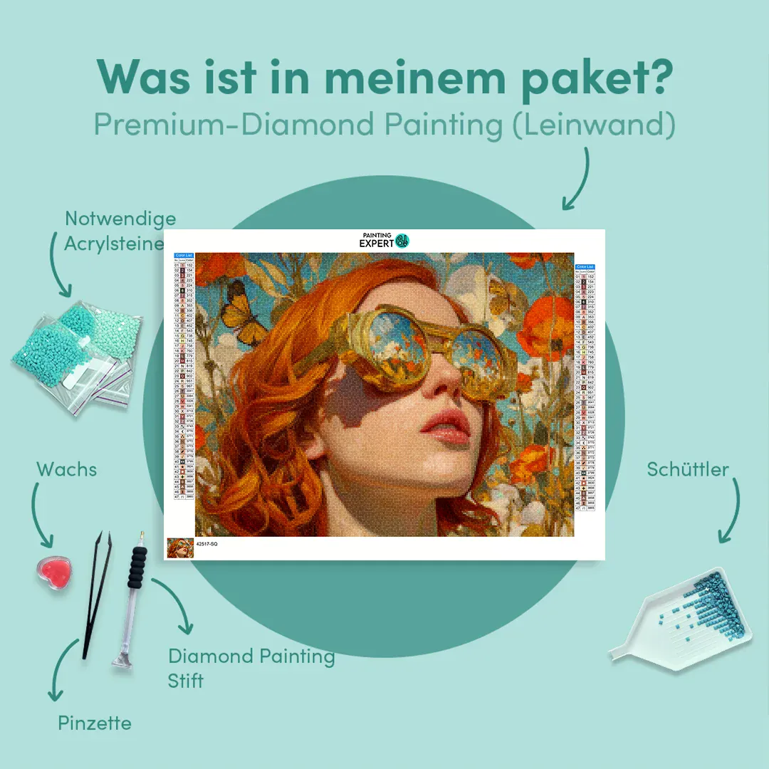 Diamond Painting Blumensymphonie - Image 6