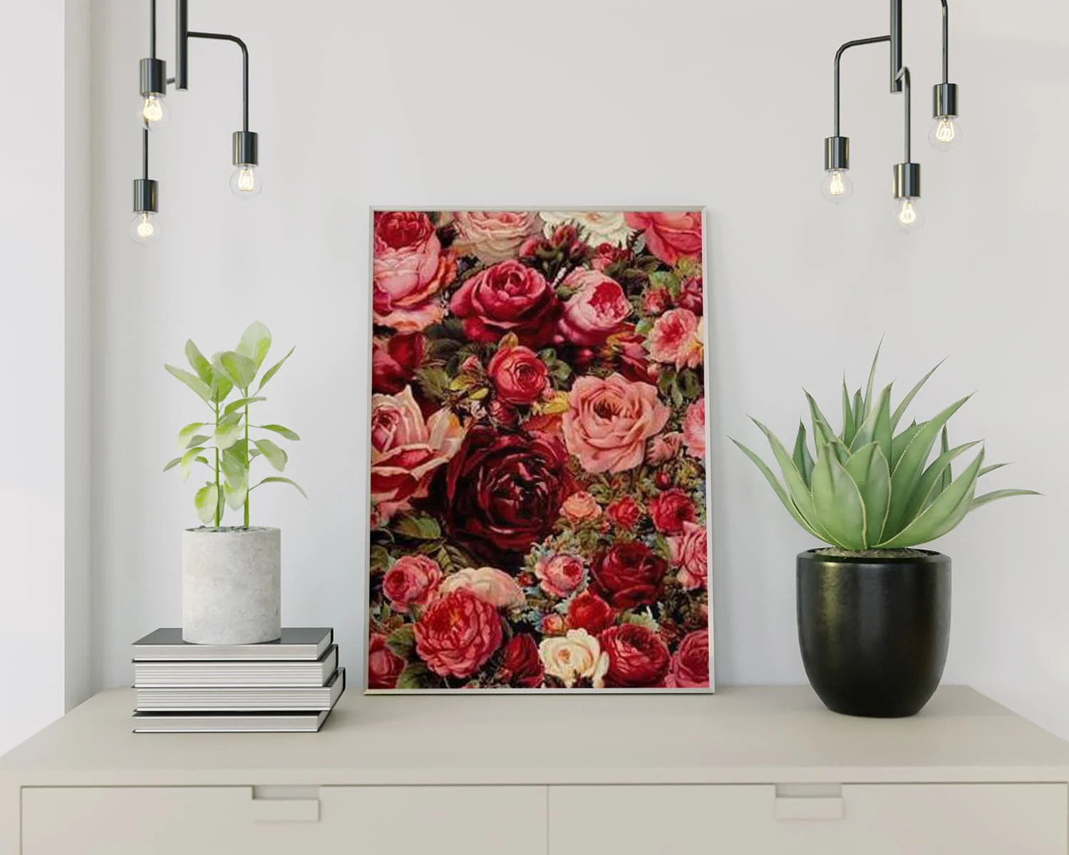 Diamond Painting bunte Rosen - Image 2
