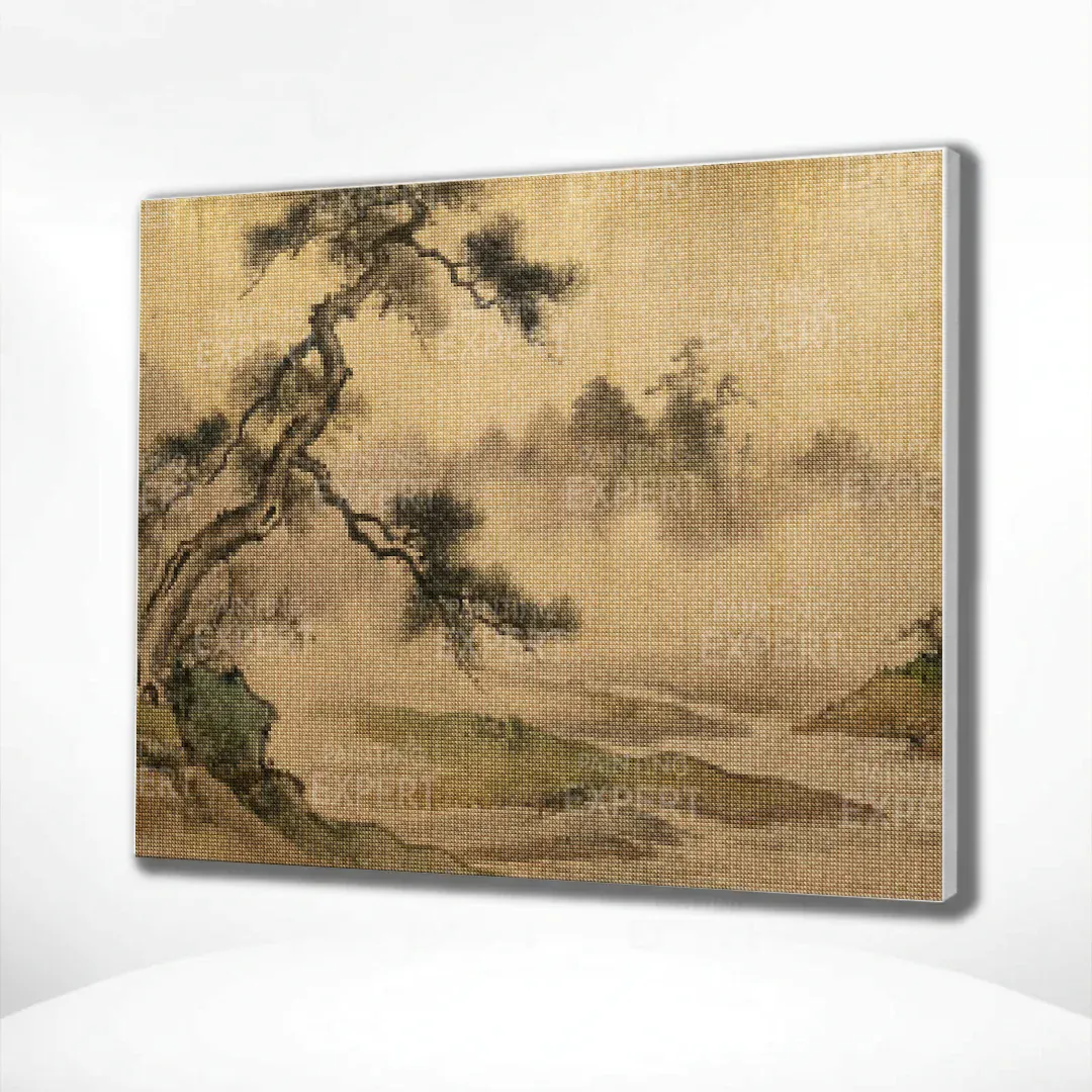 Diamond Painting Nebliges Tal Japan