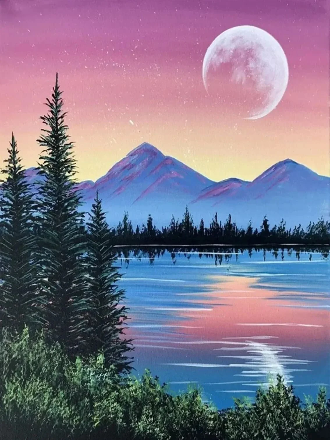 Diamond Painting Wunderschöne Landschaft