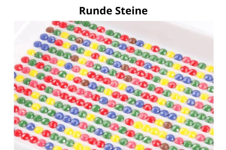 Diamond Painting Blumenporträt in einer blauen Vase - Image 7