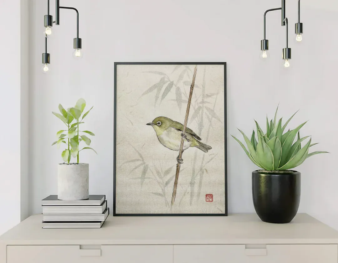 Diamond Painting Tim und Struppi am Weidenfluss Japan - Image 4