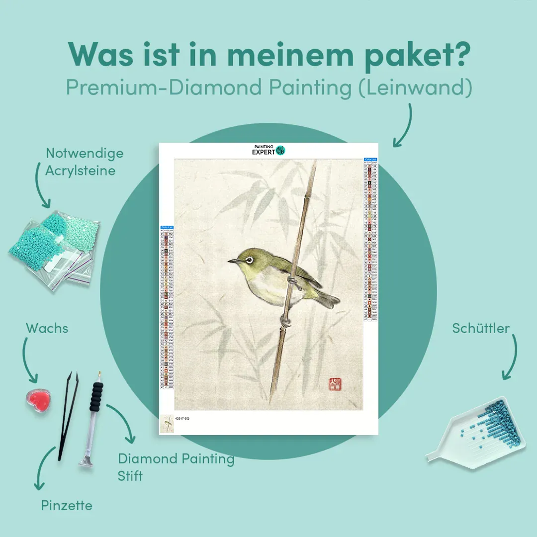 Diamond Painting Tim und Struppi am Weidenfluss Japan - Image 6