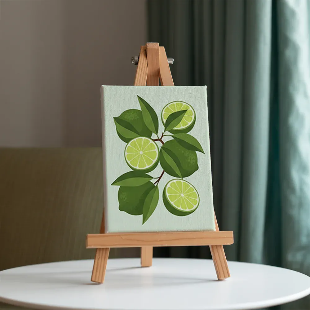 Malen nach Zahlen – 6 Mini-Gemälde - Die Obstkollektion - Image 4