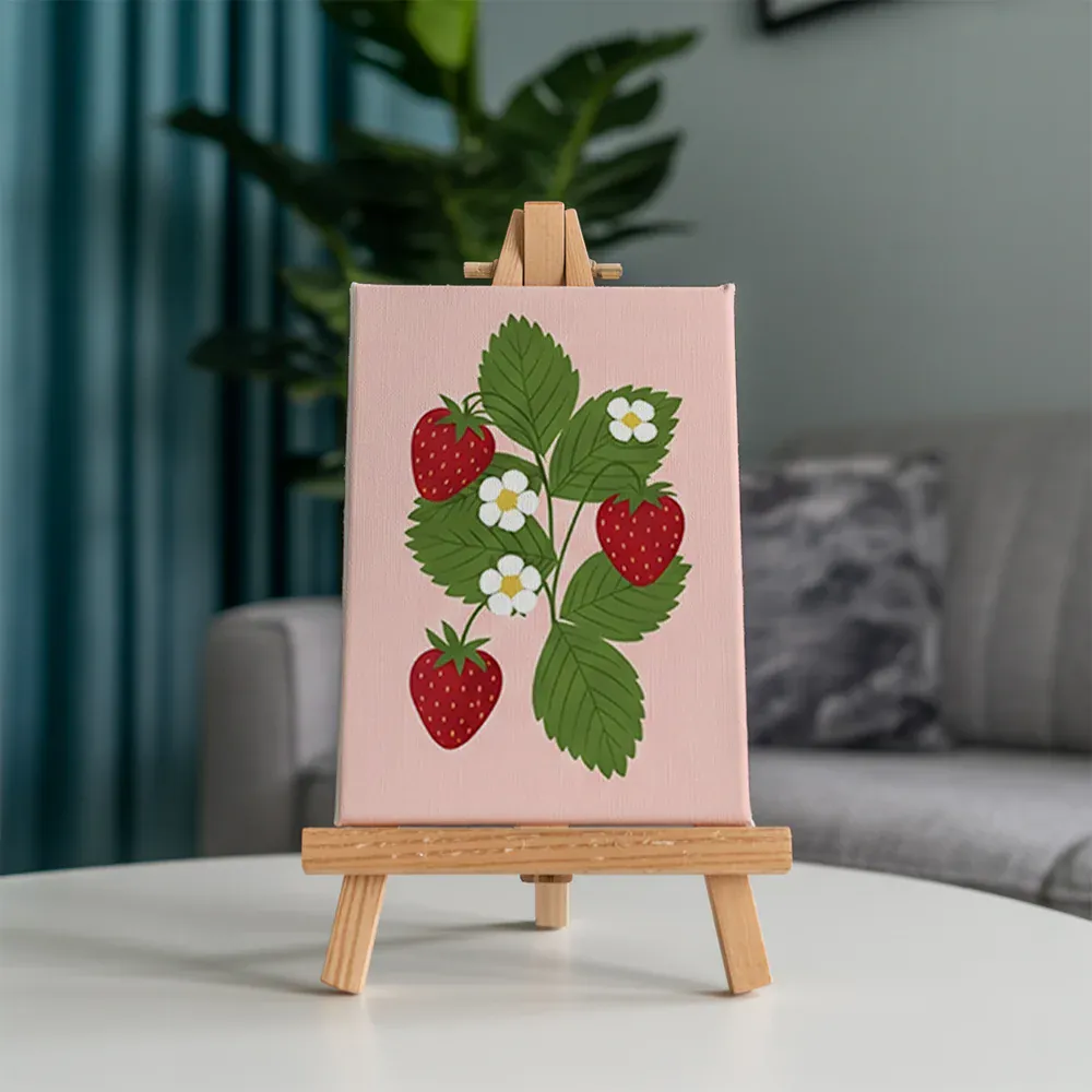 Malen nach Zahlen – 6 Mini-Gemälde - Die Obstkollektion - Image 5