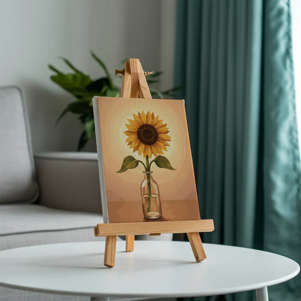 Malen nach Zahlen – 6 Mini-Gemälde - Sanfter früher Herbst - Image 6