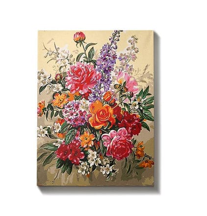 Malen nach Zahlen Bunter Blumenstrauß - Image 7