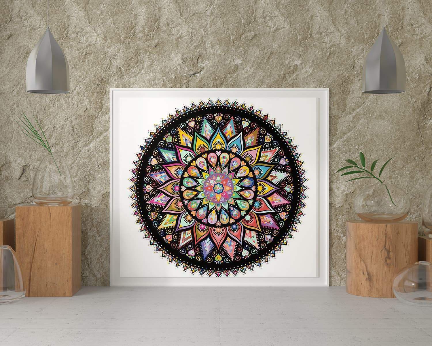 Malen nach Zahlen Bunter Mandala - Image 2