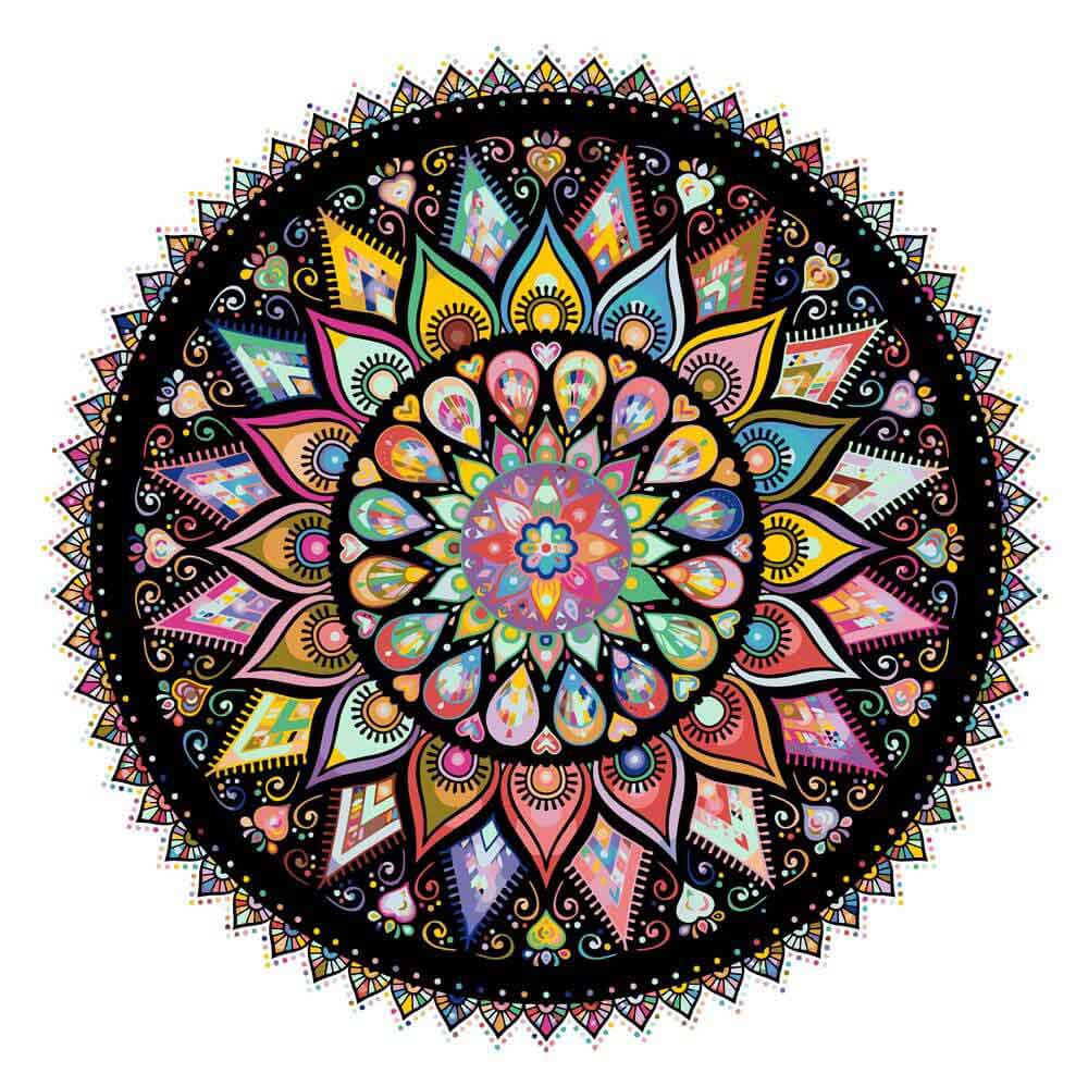 Malen nach Zahlen Bunter Mandala - Image 9