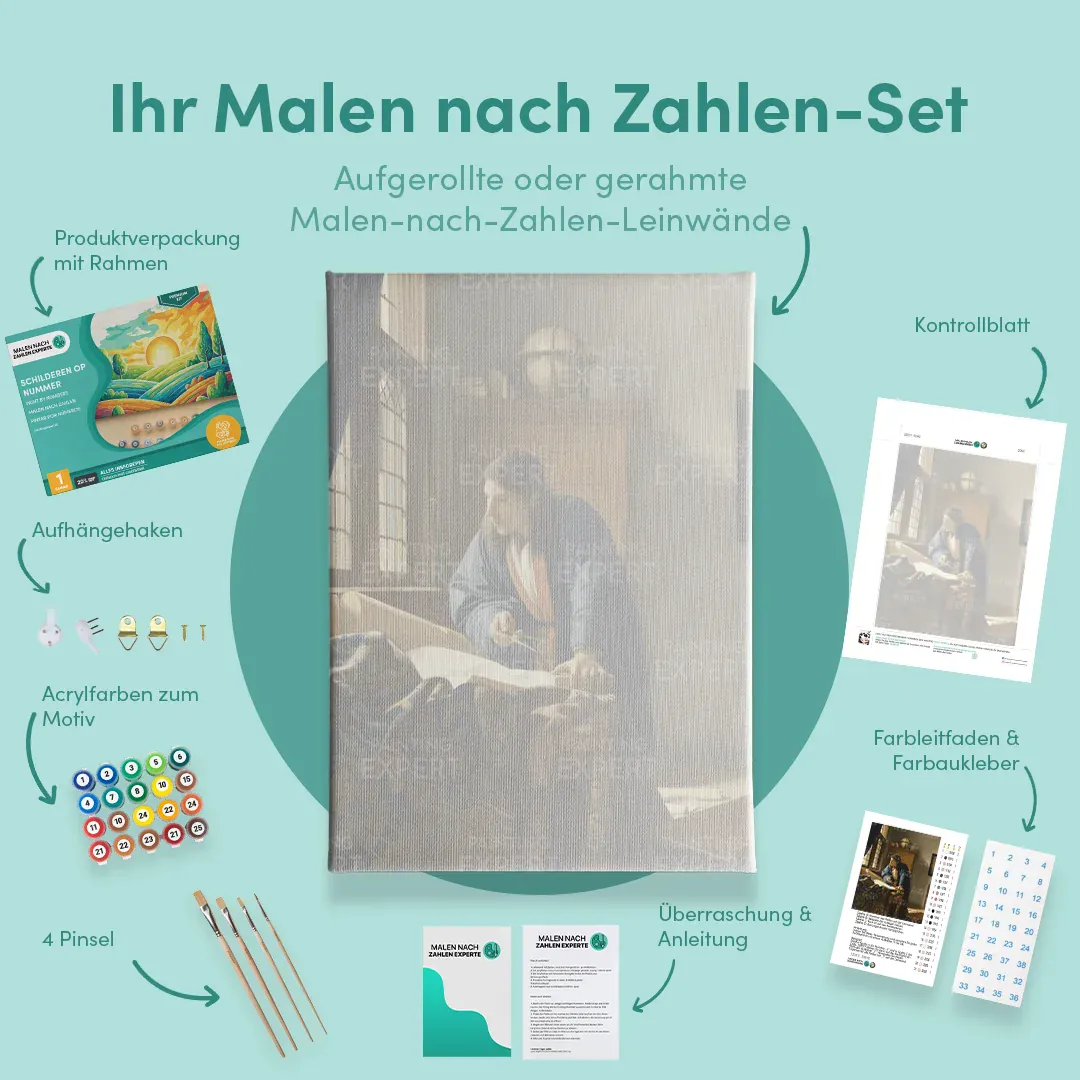 Malen nach Zahlen Der Geograf - Image 5