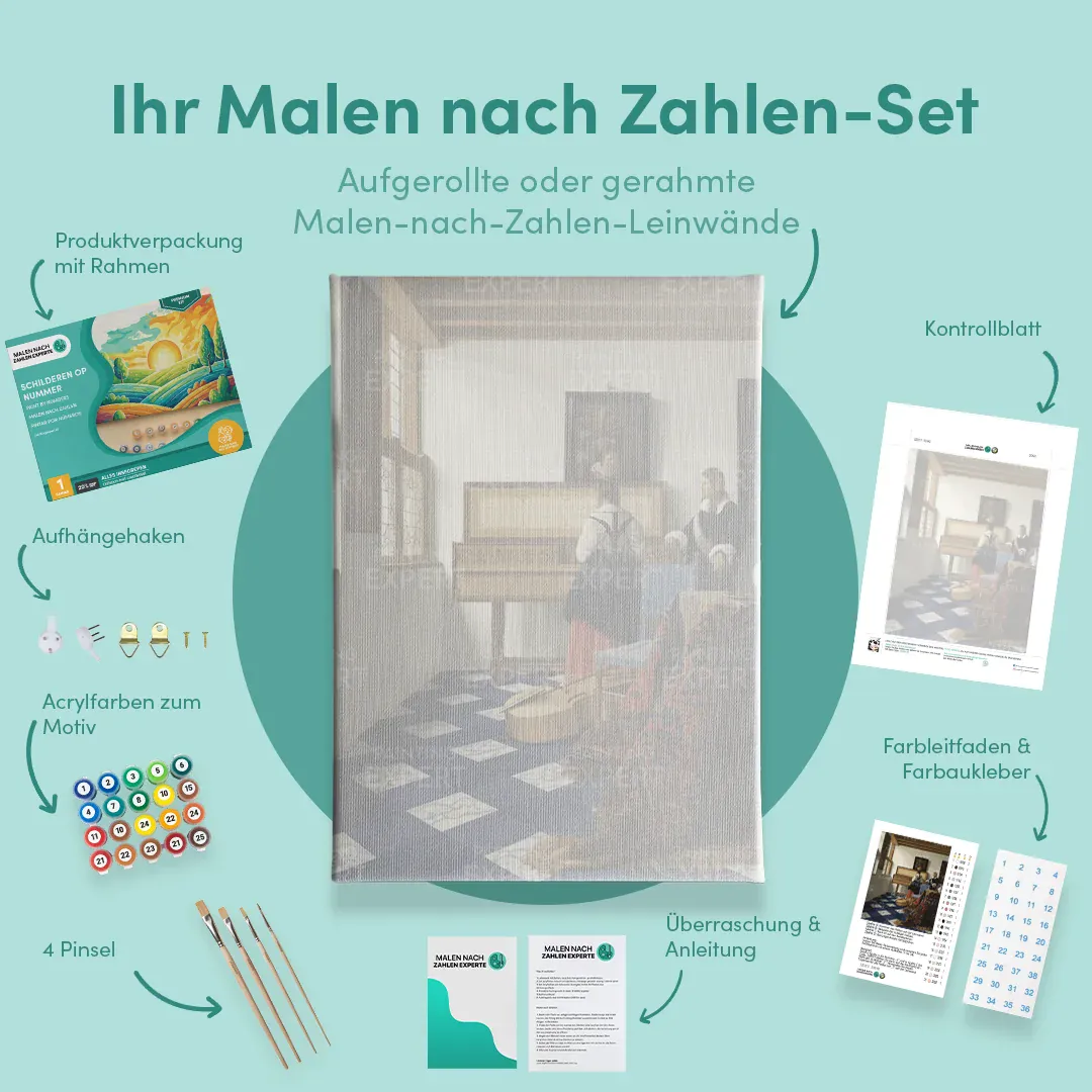 Malen nach Zahlen Der Musikunterricht - Image 5