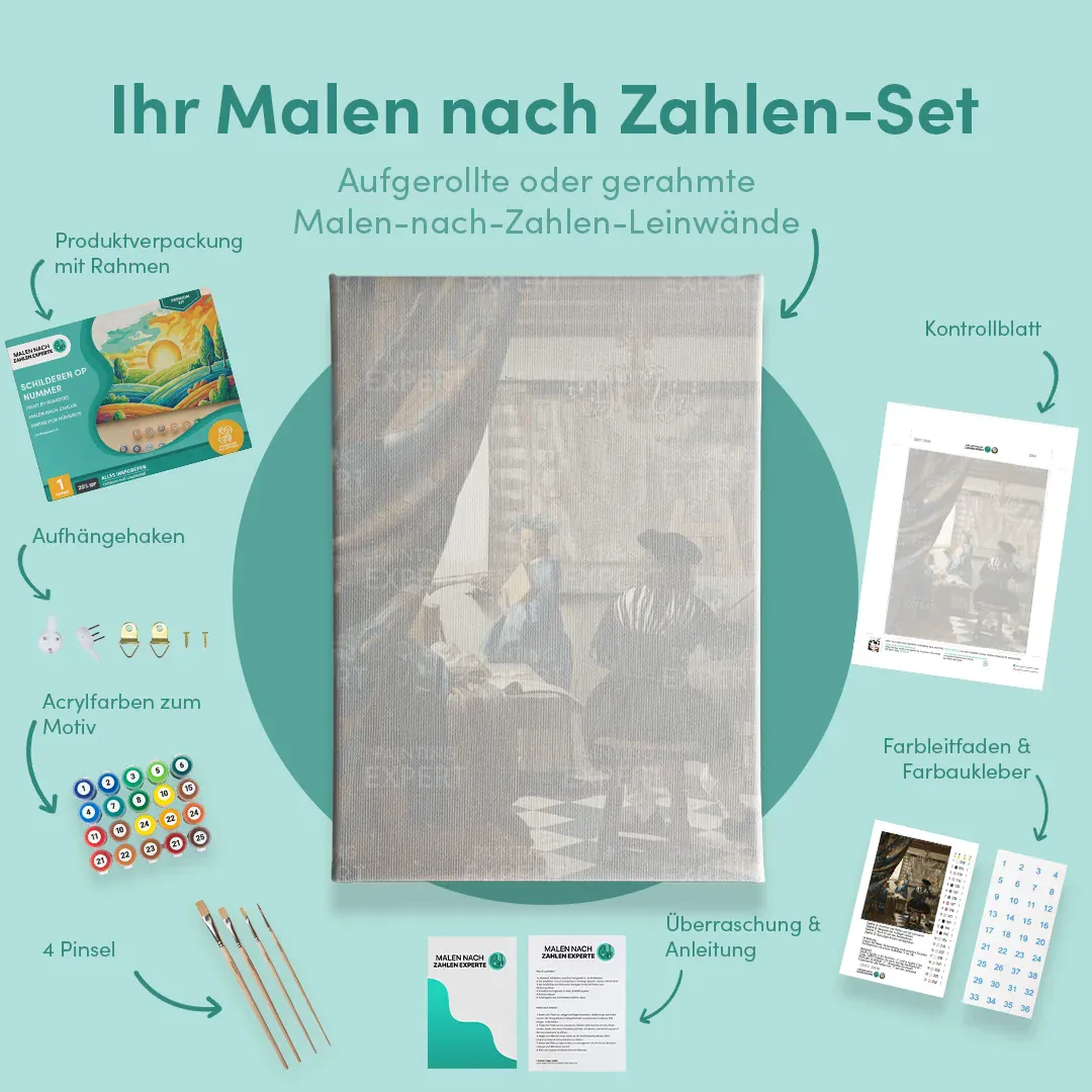 Malen nach Zahlen Die Kunst der Malerei - Image 5