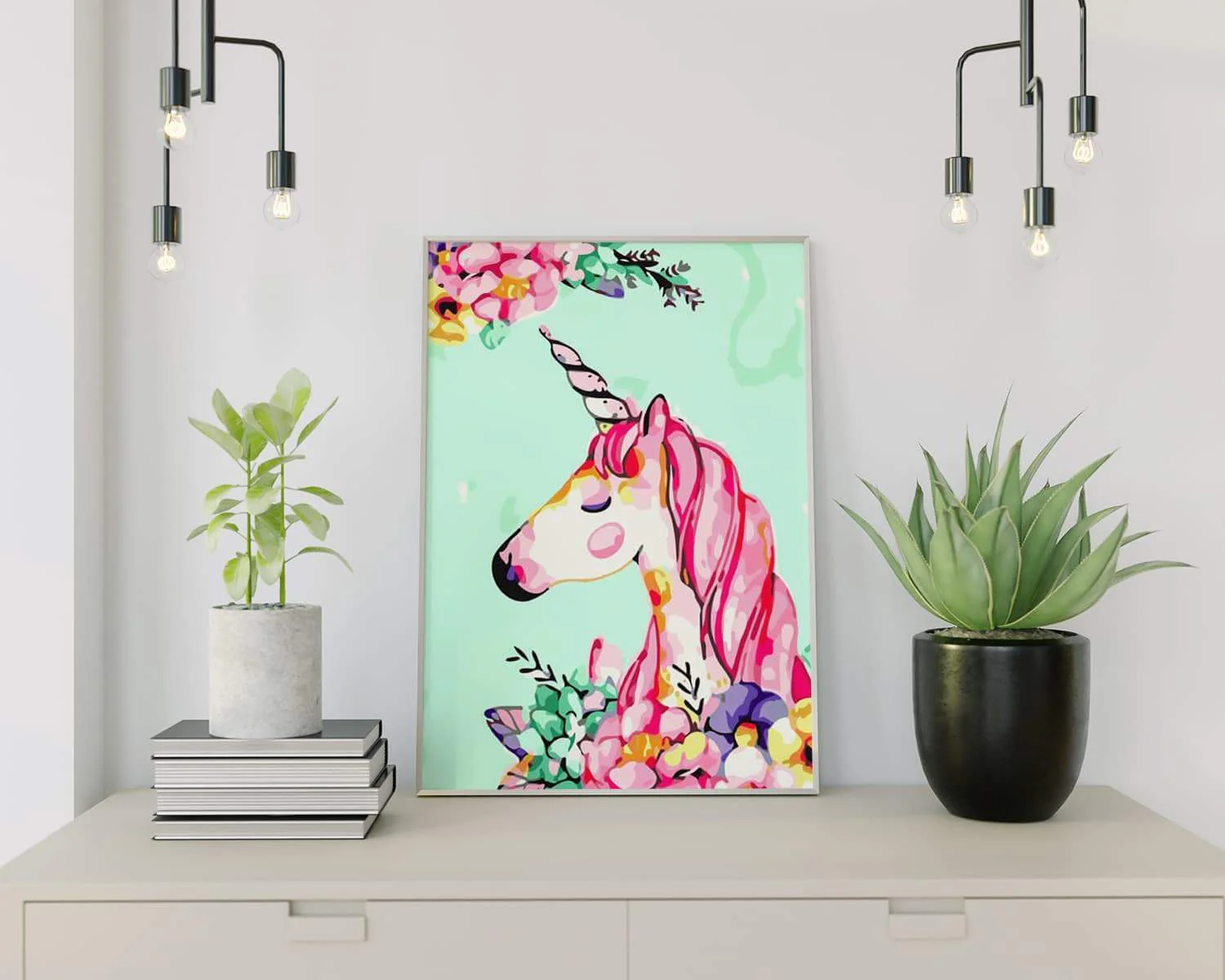 Malen nach Zahlen Einhorn - Image 2