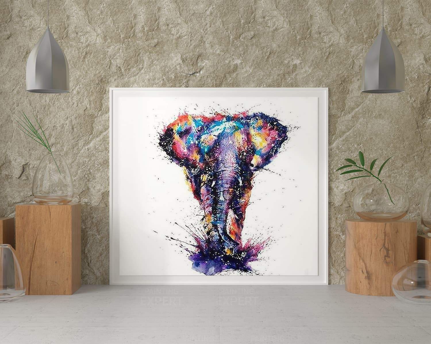 Malen nach Zahlen Elefant - Image 2