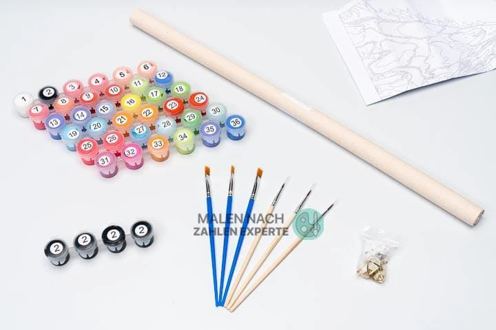 Malen nach Zahlen Elefant - Image 3