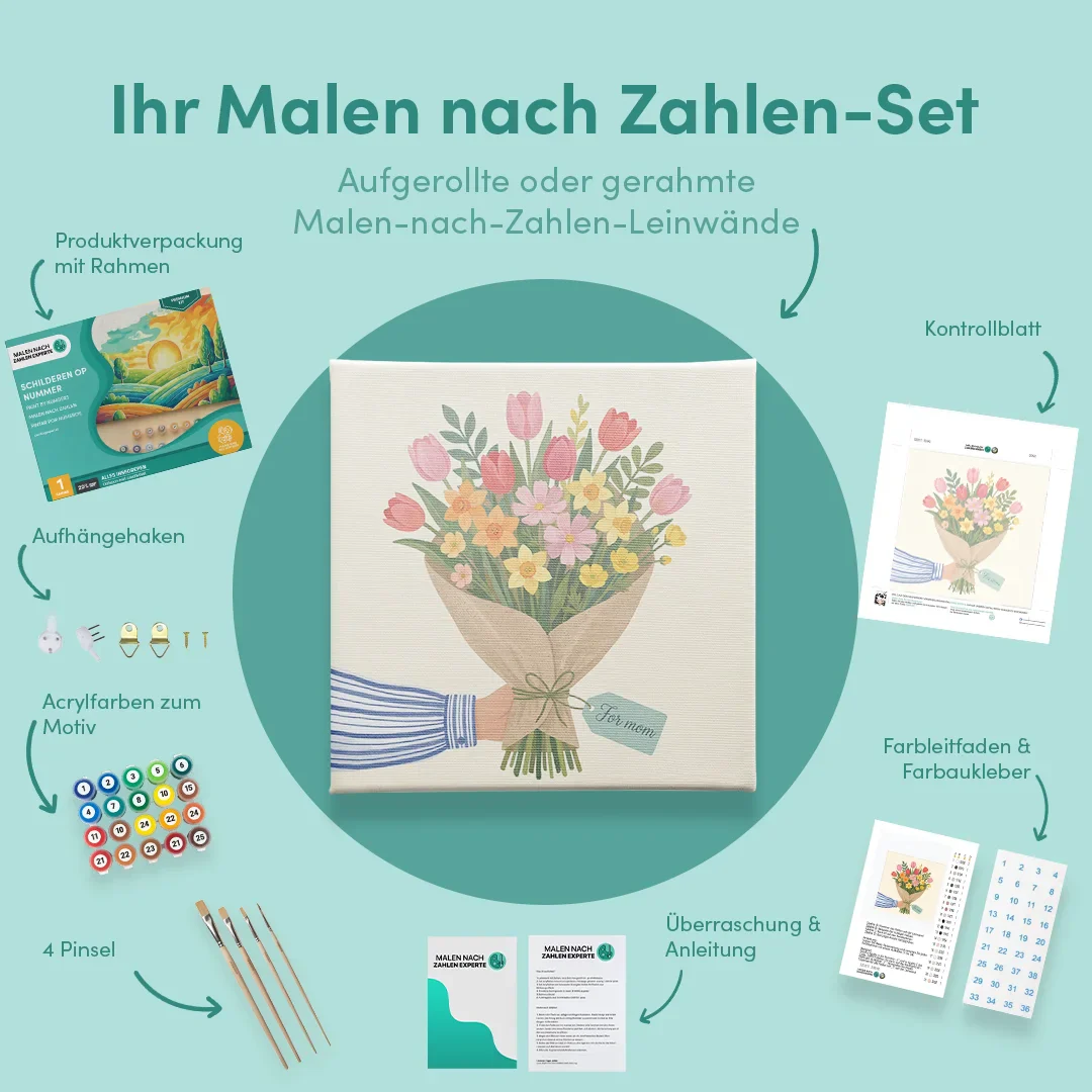Malen nach Zahlen Für Mama - Image 5