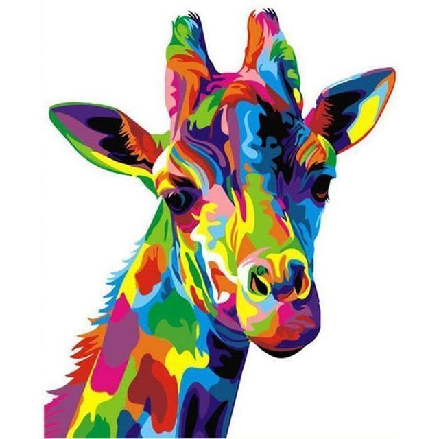 Malen nach Zahlen Giraffe - Image 9