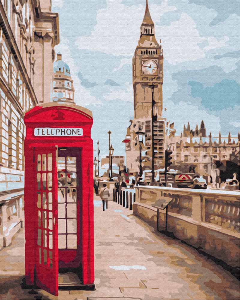 Malen nach Zahlen London Big Ben - Image 7