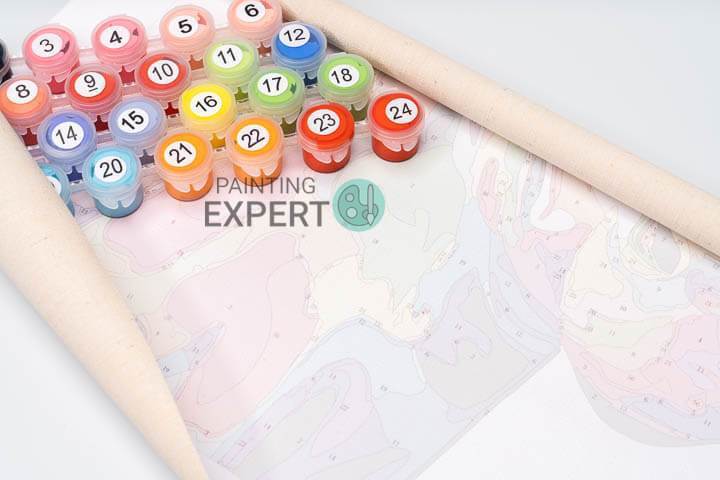 Malen nach Zahlen Löwe Polygon - Image 6