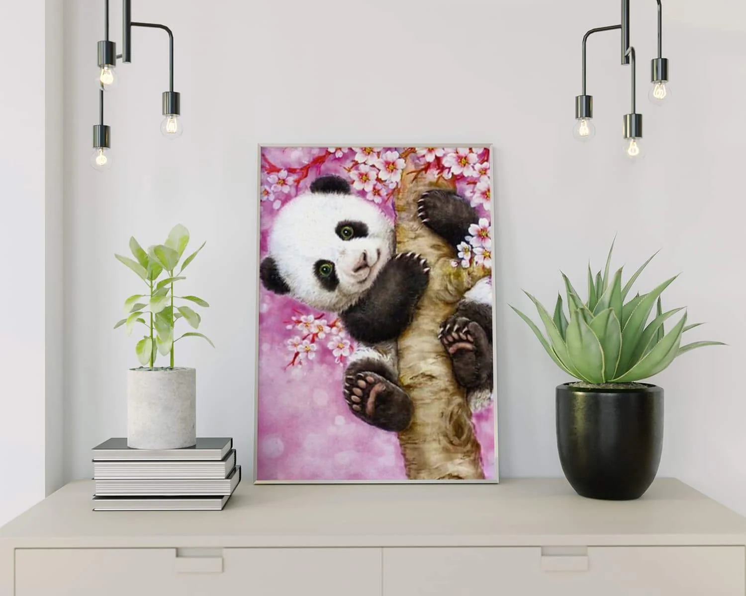 Malen nach Zahlen Panda - Image 2