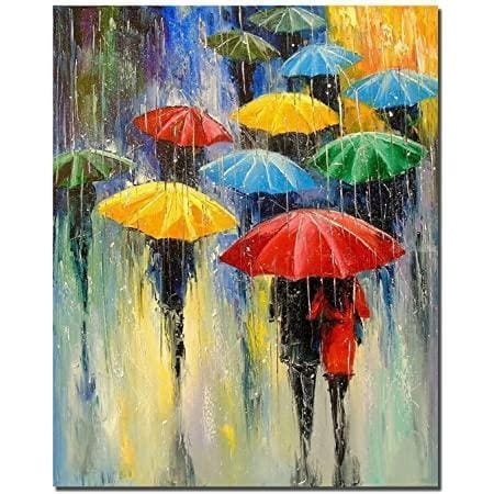 Malen nach Zahlen Regenschirm Abstrakt - Image 9