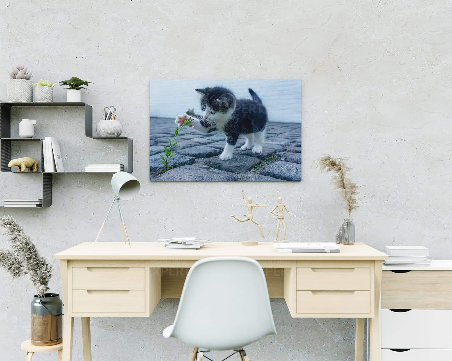 Malen nach Zahlen Spielende Katze - Image 2