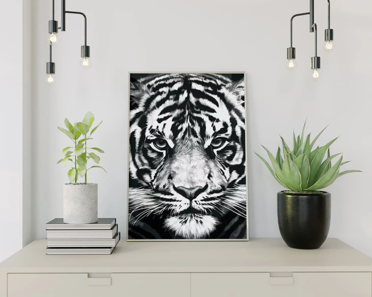 Malen nach Zahlen Tiger - Image 2