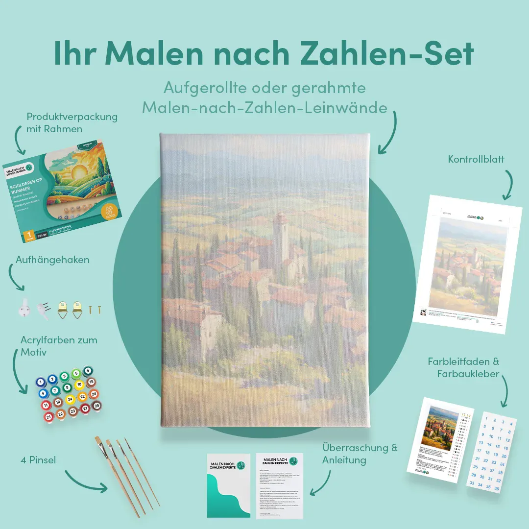 Malen nach Zahlen Toskana - Image 5